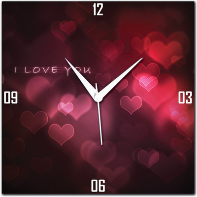 70% OFF on WebPlaza Love Heart Analog Wall Clock Multicolor 70% OFF on WebPlaza Love Heart Analog Wall Clock Multicolor