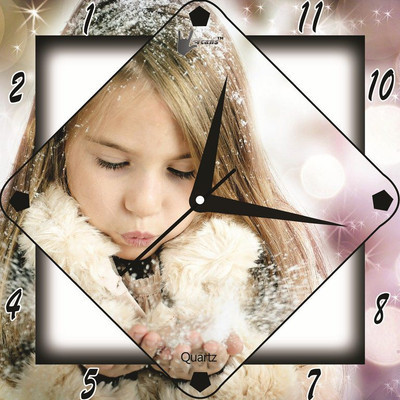 55% OFF on Lycans aNTI 0142 Analog Wall Clock White