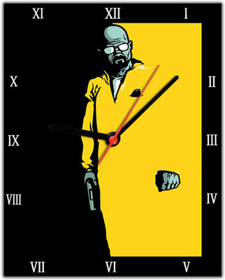 40% OFF on Lovely Collection Breaking Bad Analog Wall Clock Multicolor