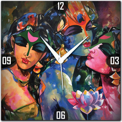 72% OFF on Amore Radhe Krishna 113609 Analog Wall Clock Multicolor 72% OFF on Amore Radhe Krishna 113609 Analog Wall Clock Multicolor