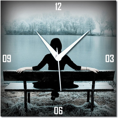 70% OFF on WebPlaza beautiful 381 Analog Wall Clock Multicolor