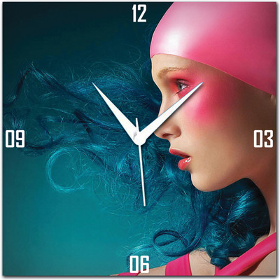72% OFF on Amore Sweet Girl 113727 Analog Wall Clock Multicolor