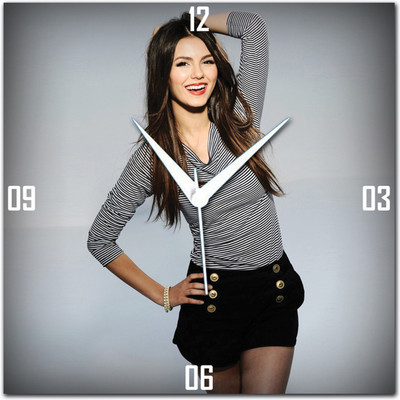 72% OFF on Amore Victoria Justice 2 Analog Wall Clock Multicolor 72% OFF on Amore Victoria Justice 2 Analog Wall Clock Multicolor
