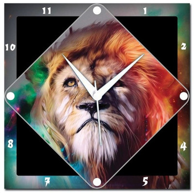 70% OFF on WebPlaza Lion Art Analog Wall Clock Multicolor 70% OFF on WebPlaza Lion Art Analog Wall Clock Multicolor