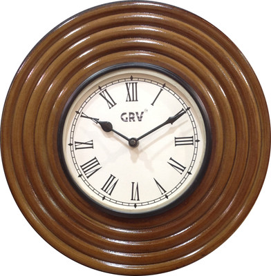 56% OFF on GRV 1207 Analog 29 cm Dia Wall Clock Brown 56% OFF on GRV 1207 Analog 29 cm Dia Wall Clock Brown