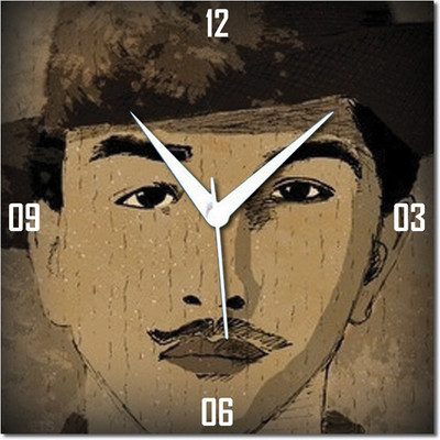 70% OFF on WebPlaza Republic Day Shaheed Bhagat Singh Analog Wall Clock Multicolor