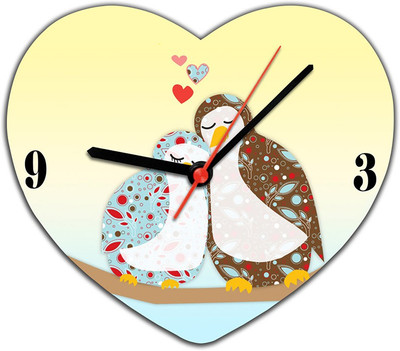 40% OFF on Lovely Collection Penguins Love Analog Wall Clock Multicolor 40% OFF on Lovely Collection Penguins Love Analog Wall Clock Multicolor