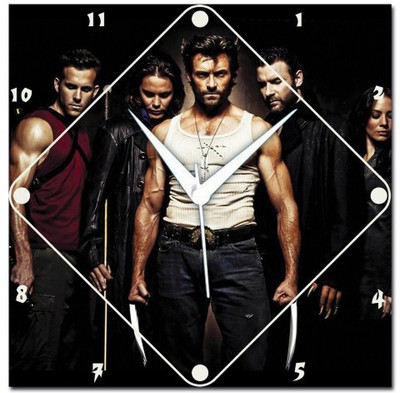 70% OFF on WebPlaza X Men Analog Wall Clock Multicolor