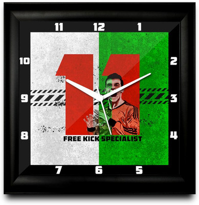 73% OFF on ShopMantra Gareth Bale Wales Football Square Analog Wall Clock Black