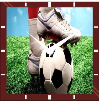50% OFF on Moneysaver Football Analog Wall Clock Multicolor