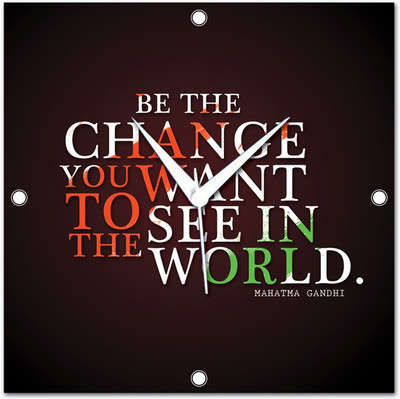 70% OFF on WebPlaza beautiful 847 Analog Wall Clock Multicolor