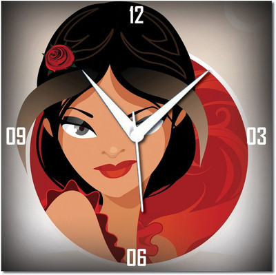 70% OFF on WebPlaza beautiful 49 Analog Wall Clock Multicolor