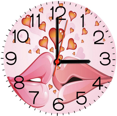 28% OFF on Ellicon 243 Love Analog Wall Clock White 28% OFF on Ellicon 243 Love Analog Wall Clock White