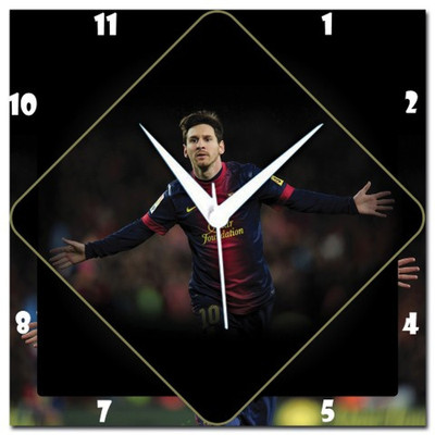 72% OFF on Amore Messi 107618 Analog Wall Clock Multicolor