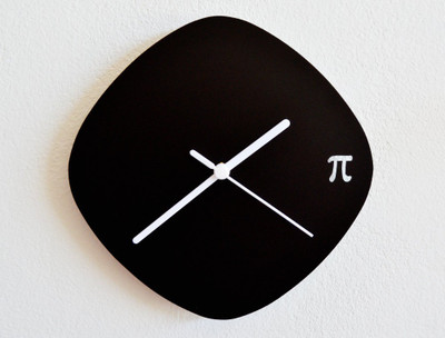 18% OFF on Blacksmith Geek Pi 3.14 Analog Wall Clock Black