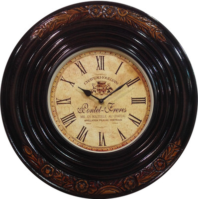 54% OFF on GRV 1801 Analog Wall Clock Black, Brown 54% OFF on GRV 1801 Analog Wall Clock Black, Brown