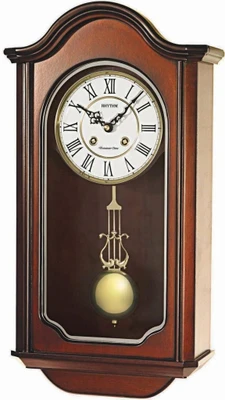 7% OFF on Rhythm CMJ444NR06 Analog Wall Clock Brown 7% OFF on Rhythm CMJ444NR06 Analog Wall Clock Brown