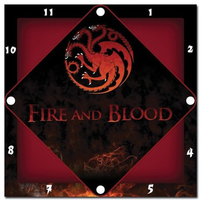 70% OFF on WebPlaza Game Of Throne Analog Wall Clock Multicolor