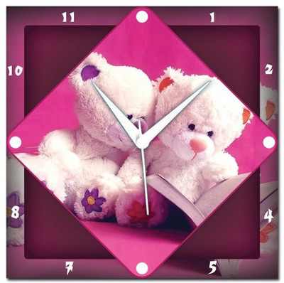 70% OFF on WebPlaza Teddies In Love Analog Wall Clock Multicolor 70% OFF on WebPlaza Teddies In Love Analog Wall Clock Multicolor