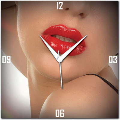 72% OFF on Amore Kissing Lips Analog Wall Clock Multicolor 72% OFF on Amore Kissing Lips Analog Wall Clock Multicolor