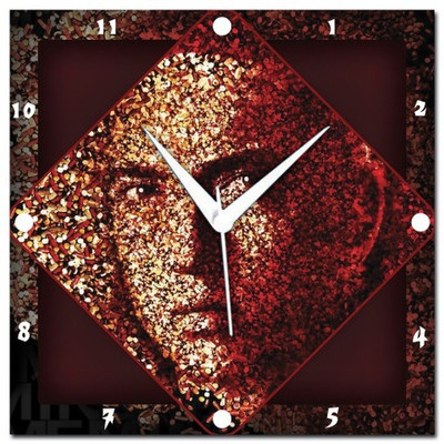 70% OFF on WebPlaza Eminem Analog Wall Clock Multicolor