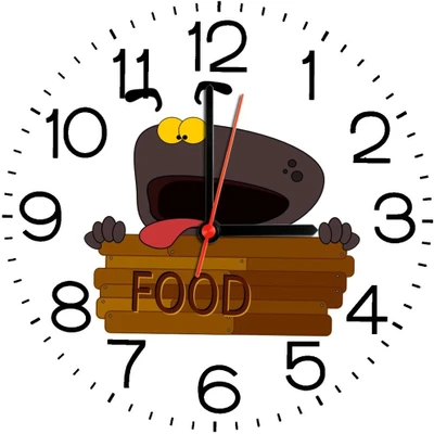 23% OFF on Ellicon B261 Hungry Dog Analog Wall Clock White 23% OFF on Ellicon B261 Hungry Dog Analog Wall Clock White