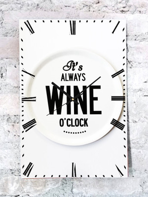 46% OFF on Kwardrobe Wine-O' Analog Wall Clock White 46% OFF on Kwardrobe Wine-O' Analog Wall Clock White