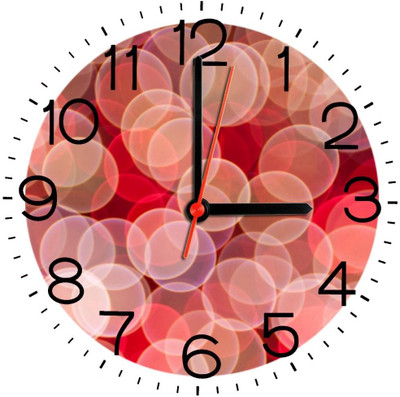 28% OFF on Ellicon 220 Radian Bubbles Analog Wall Clock White 28% OFF on Ellicon 220 Radian Bubbles Analog Wall Clock White