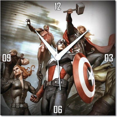 70% OFF on WebPlaza Avengers Analog Wall Clock Multicolor 70% OFF on WebPlaza Avengers Analog Wall Clock Multicolor