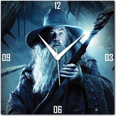 70% OFF on WebPlaza Hobbit Desolation Of Smaug Analog Wall Clock Multicolor