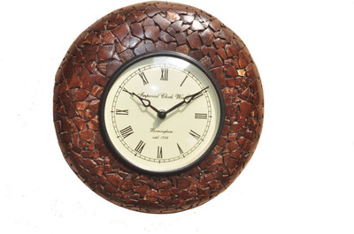 25% OFF on Imperial Coconut Sell_18 Analog Wall Clock Brown 25% OFF on Imperial Coconut Sell_18 Analog Wall Clock Brown