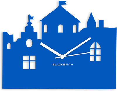 37% OFF on Blacksmith Light Blue City Court Analog Wall Clock Light Blue 37% OFF on Blacksmith Light Blue City Court Analog Wall Clock Light Blue