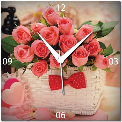 70% OFF on WebPlaza Love Gift Valentine Analog Wall Clock Multicolor