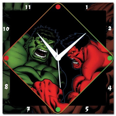 72% OFF on Amore Hulk 107310 Analog Wall Clock Multicolor 72% OFF on Amore Hulk 107310 Analog Wall Clock Multicolor