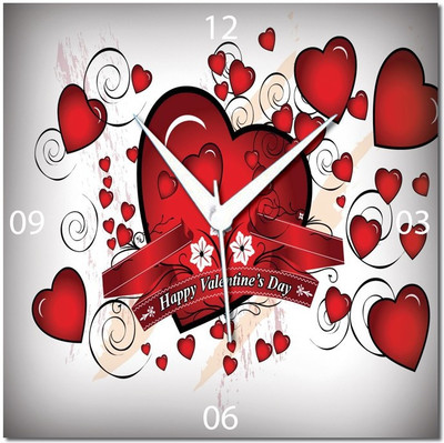 70% OFF on WebPlaza Heart Love Valentine Analog Wall Clock Multicolor 70% OFF on WebPlaza Heart Love Valentine Analog Wall Clock Multicolor
