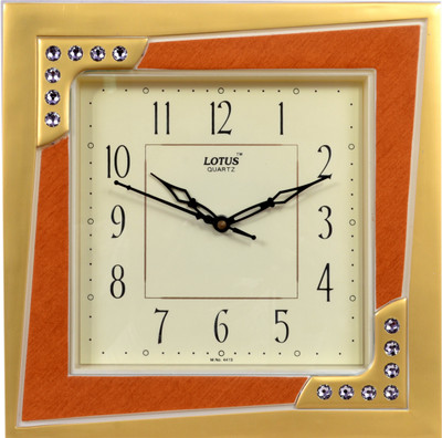 18% OFF on Lotus Quartz 4419 Analog Wall Clock Ivory 18% OFF on Lotus Quartz 4419 Analog Wall Clock Ivory