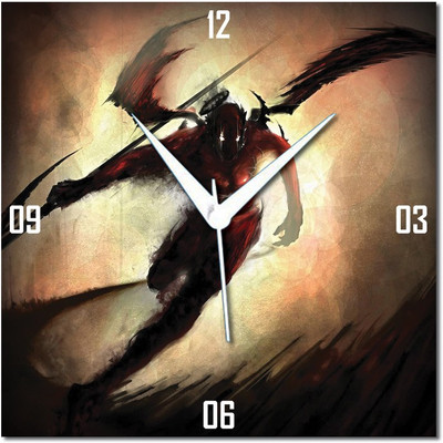 70% OFF on WebPlaza beautiful 84 Analog Wall Clock Multicolor