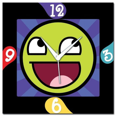 70% OFF on WebPlaza Smiley Analog Wall Clock Multicolor 70% OFF on WebPlaza Smiley Analog Wall Clock Multicolor