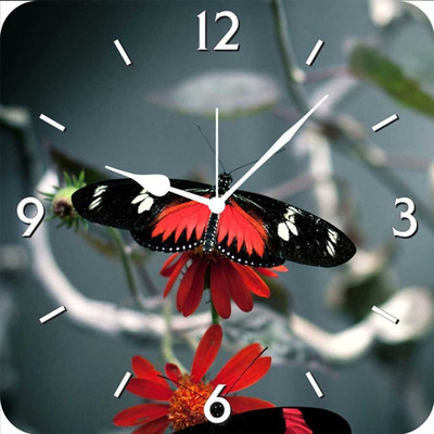 50% OFF on FurnishFantasy Butterfly Analog Wall Clock Multicolor 50% OFF on FurnishFantasy Butterfly Analog Wall Clock Multicolor