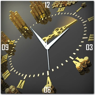 72% OFF on Amore Time Art Analog Wall Clock Multicolor 72% OFF on Amore Time Art Analog Wall Clock Multicolor