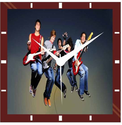 50% OFF on Moneysaver Jumping Kids Analog Wall Clock Multicolor