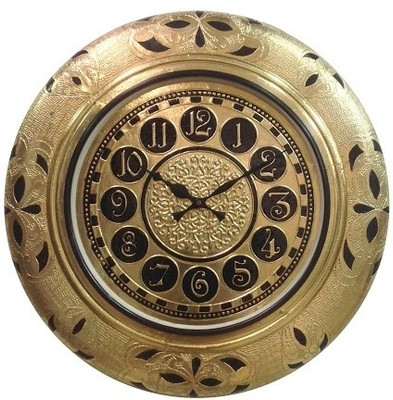 51% OFF on GRV 1808 Analog Wall Clock Brass 51% OFF on GRV 1808 Analog Wall Clock Brass