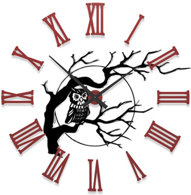 28% OFF on Ellicon 51 Owl Design Analog Wall Clock White 28% OFF on Ellicon 51 Owl Design Analog Wall Clock White