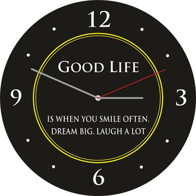 14% OFF on Everyday Gifts Corporate Analog Wall Clock Black 14% OFF on Everyday Gifts Corporate Analog Wall Clock Black