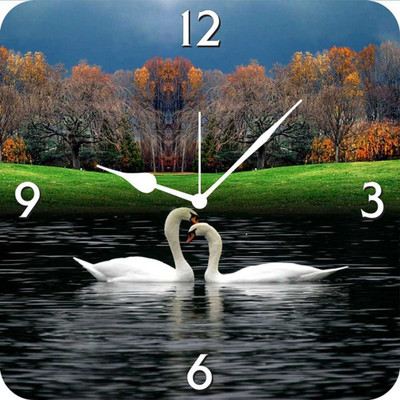 50% OFF on FurnishFantasy Love Birds Analog Wall Clock Multicolor 50% OFF on FurnishFantasy Love Birds Analog Wall Clock Multicolor