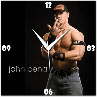 72% OFF on Amore John Cena 113450 Analog Wall Clock Multicolor