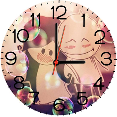 23% OFF on Ellicon B144 Big Hug Me Analog Wall Clock White 23% OFF on Ellicon B144 Big Hug Me Analog Wall Clock White