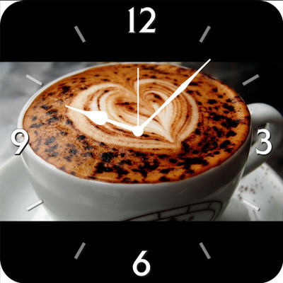 50% OFF on FurnishFantasy Coffee Heart Analog Wall Clock Multicolor 50% OFF on FurnishFantasy Coffee Heart Analog Wall Clock Multicolor