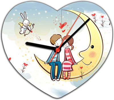 40% OFF on Lovely Collection Love Is Till Moon Analog Wall Clock Multicolor 40% OFF on Lovely Collection Love Is Till Moon Analog Wall Clock Multicolor