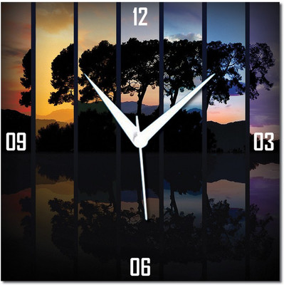70% OFF on WebPlaza beautiful 73 Analog Wall Clock Multicolor